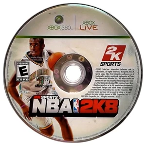 NBA 2K8 Microsoft Xbox 360 solo disco - Foto 1 di 2