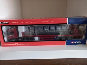 Corgi CC12217 1:50 Scania Crane Trailer & Load Marley Building Materials - Picture 1 of 13