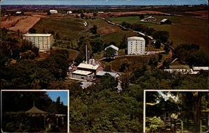 Postal aérea de whisky de bourbon y maíz Weston Missouri McCormick Distilling Co - Imagen 1 de 2