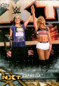 Topps WWE 2017 división femenina - partidos y momentos de NXT #NXT-10 Carmella - Imagen 1 de 2