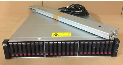 HP P2000 G3 MSA FC Dual 8GB Controller 24x 146GB 6G with Rails ** AP846A ** - Image 1 of 2