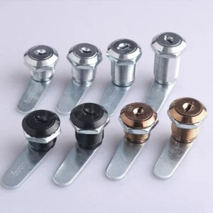 Wardrobe File Cabinet Lock Milk Box Letter Box Cam Lock Locker Drawer Lock 4 Set - Picture 1 of 30