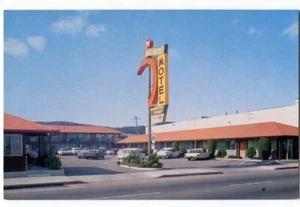 MILLBRAE CA MILLWOOD MOTEL HIGHWAY 101 VINTAGE ROADSIDE POSTCARD 020712 OS - Picture 1 of 2