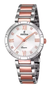 Festina Madmoiselle Uhr F16937/D Stahl bicolor silver - Bild 1 von 1