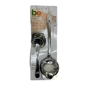 Basic Essentials 10 Piece Stainless Steel Kitchen Tool Set - Picture 1 of 4