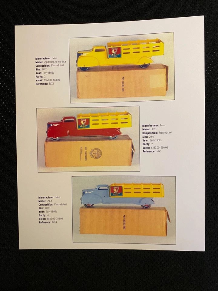 Anuncio de camión de reparto MARX #991 Foto 1 de 1