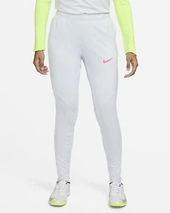 Nike Dri-Fit Strike Training Pants Sport Trousers Womens XL (UK 20-22) Platinum - Picture 1 of 6
