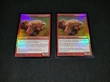 MTG 1x Lorwyn red common NM German FOIL Ingot Chewer ships w/ tracking