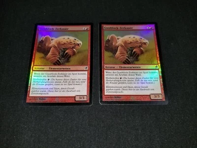 MTG 1x Lorwyn red common LP German FOIL Ingot Chewer ships w/ tracking - Image 1 of 2
