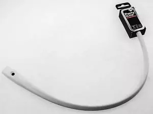KNOG PARTY FRANK 620mm Cable Bike Lock With Bracket White Keyed Steel NEW - Picture 1 of 4