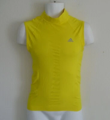 Adidas SL BODY MAP COMPRESIÓN SIN COSTURAS Top Camisa Entrenamiento Jersey Techfit~Talla L Foto 1 de 4
