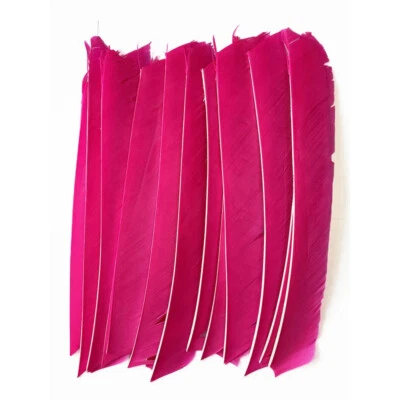 50X Plumas de flecha de longitud completa Tiro con arco Hágalo usted mismo Alas derechas Izquierdas Foto 1 de 4