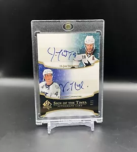 2007-08 SP Authentic Sign of the Times 5 Thornton Iginla Bergeron Heatley 5/6 - Picture 1 of 2