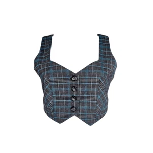 90s vintage grunge waistcoat - Picture 1 of 7