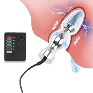 Edelstahl elektrischer männlicher Penis Dilator Plug Harnröhrengeräusche Dehner Spielzeug - Bild 1 von 10