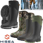 HISEA Men's Adjustable Rain Snow Boots Waterproof EVA Hunting Protective Boots