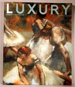 LUXURY MAGAZINE – WINTER 2016 Issue - Black Card Members - Collectible - Picture 1 of 10
