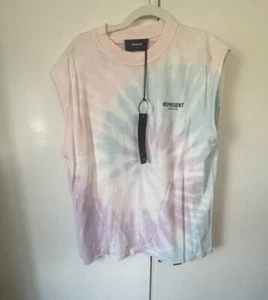 Represent Owners Club Tie Dye Jersey Tank Size XS New Tags - Picture 1 of 5
