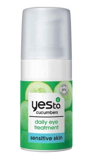 Yes To Cucumbers Daily Eye Treatment, 0.5 Fl Oz + Sensitive Skin + Calm, Soothe - Image 1 of 4