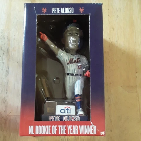 PETE ALONSO Bobblehead + Program + SGA Brooklyn Cyclones Plush (HR Derby Champ) Cover