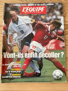 L'EQUIPE MAGAZINE N°743 15/06/1996 FOOT ANGLAIS LE MANS TRANSAT BLEUS LEWIS - Foto 1 di 2