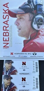 2015 Nebraska Cornhuskers vs. BYU Cougars Football Program - 9-5-15 - Picture 1 of 5