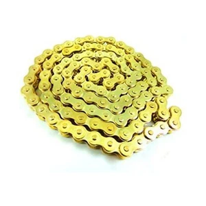 Cadena de oro 420 102 eslabones con eslabón maestro de conexión para 50CC 70CC 90CC 110CC 125CC - Imagen 1 de 1