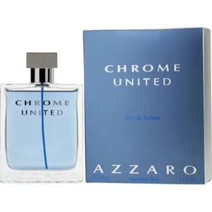 Azzaro Chrome United Eau De Toilette Homme 100ML Neuf - Imagen 1 de 2