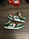 Size 10.5 - Nike Dunk Low x Off-White Pine Green 2019 - CT0856-100