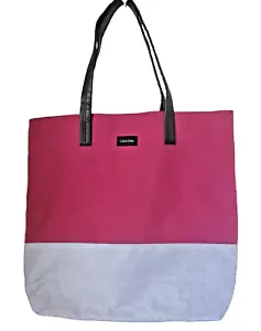 bolso de mano mujer Calvin Klein color rosa fucshia talla L tote - Imagen 1 de 5