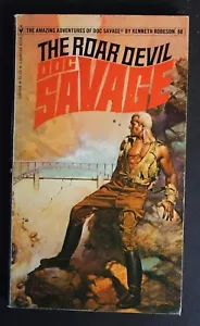 DOC SAVAGE #88 BANTAM 2636-4 THE ROAR DEVIL KENNETH ROBESON 1st VG+ BORIS 1977 - Picture 1 of 1
