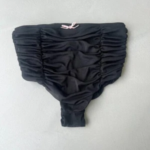 Free People Intimately Ruched Mesh Pants. Black. Medium. New without tags. - Picture 1 of 4