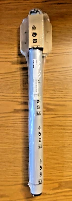 ONE IKEA OLOV SILVER Adjustable TABLE LEG 702.666.71 - 23⅝ - 35⅜" - 22724 SEALED - Image 1 of 4
