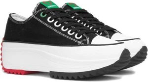 Zapatillas de plataforma Heavenly Feet Strata negras para mujer - Imagen 1 de 3