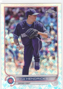 2022 Topps Chrome Logofractor Edition #90 Kyle Hendricks Refractor - Picture 1 of 1