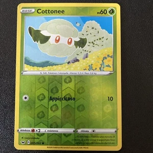 POKEMON COTTONEE 005/202 COMUNE REVERSE HOLO SPADA E SCUDO - Picture 1 of 1