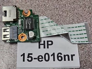 HP Pavilion 15-e016nr Laptop USB NIC Port Board - Picture 1 of 2