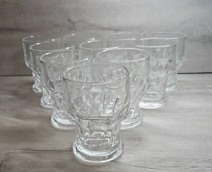 Anchor-Hocking GEORGIAN 9 oz. Juego de 10 vasos planos/jugos/whisky - Imagen 1 de 5
