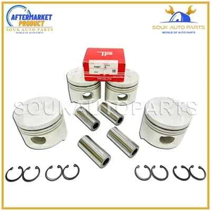 JUEGO DE PISTONES Y ANILLOS 2L-T (TAMAÑO 0,50) 92,5 mm para Toyota HIACE HILUX TURBO DIÉSEL - Imagen 1 de 6