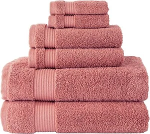 Classic Turkish Towels CTT - Luxury 6 Piece Towel Set, 100% Turkish Cotton - Picture 1 of 1