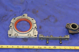 Triumph TR6 Rear Main Seal Housing Front Block and Distributor Pedestal - Picture 1 of 6