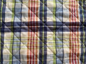 Tommy Hilfiger Home 2 Standard Pillow Shams Plaid Red, Blue, White. 29”x22”. - Picture 1 of 7