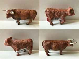 Schleich 13658-13660 Schottisches Hochlandrind Highland Bulle Kuh Kalb Auswahl  - Picture 1 of 6