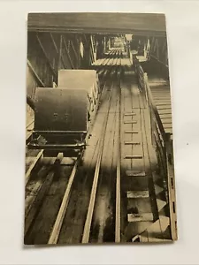 Rare Postcard Mt. Holyoke Hotel South Hadley MA RPPC Interior Incline Railway - Picture 1 of 6