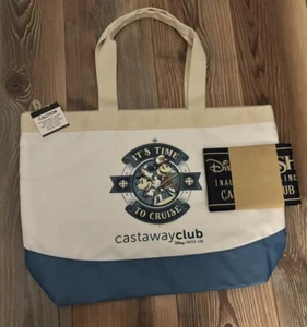 Disney Cruise Castaway Club Mickey Minnie Segeltasche mit Strandkorbbezügen Neu - Bild 1 von 11