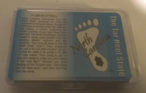 NUOVO! SIGILLATO! Carte da gioco N.C. TARHEEL STATE CE! - Foto 1 di 1