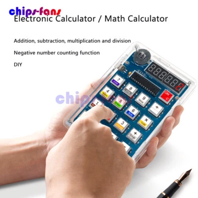 DIY Calculator Electronic Production Kit 51 Microcontroller Welding Exercise New - Image 1 of 4
