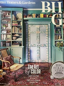 Better Homes & Gardens June 2024 The Art of Color Magazine - Picture 1 of 2