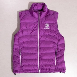 Chaleco acolchado Ralph Lauren RLX empaquetable ligero púrpura para mujer mediano - Imagen 1 de 7