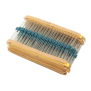 LOTE KIT 600 RESISTENCIAS 1/4W 1% valores variados ohm Ω resistencia C-13 - Imagen 1 de 1